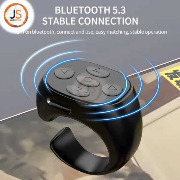 Wireless Bluetooth Selfie Controller Ring - Image 2
