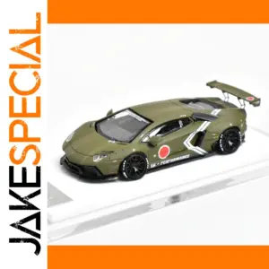 Matte Olive Green Lamborghini Aventador Model