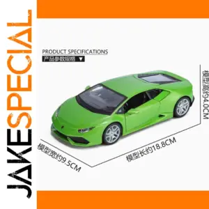 Maisto 1:24 Huracan LP610-4 Green Model Car