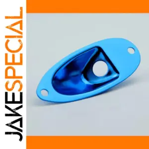 Stratocaster Jack Input Socket Metal Plate