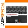 HP ENVY 15 X360 Replacement Keyboard Gray Backlit