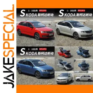 1:18 Scale Diecast Shanghai VW Skoda Rapid Models