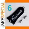 LP SG Electric Guitar Truss Rod Cover Black Classic