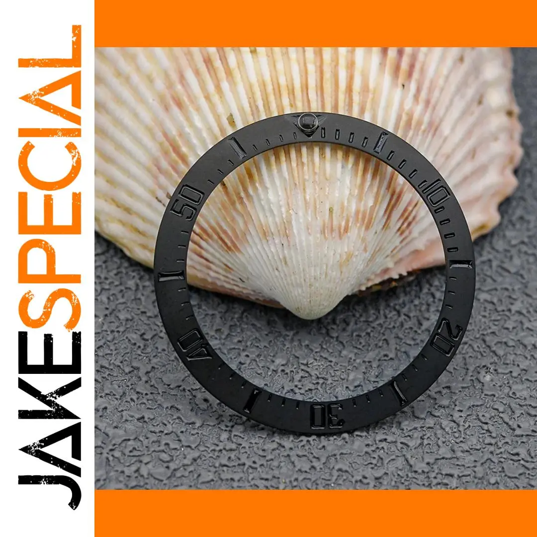 Matte Black Ceramic Bezel Insert for SKX007 SRPD 1 Matte Black Ceramic Bezel Insert for SKX007 SRPD