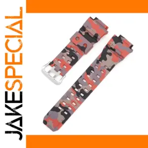 Camouflage Silicone Strap for Casio G-Shock GW-9400 9300