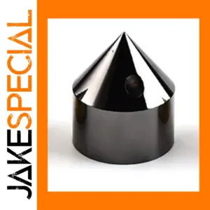 Universal Black Alloy Steel Baton Head Accessory