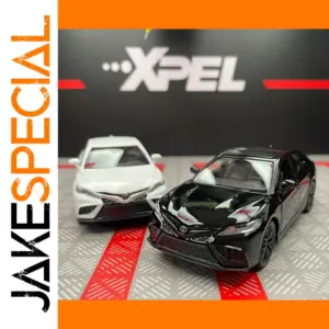 Toyota Camry Diecast Models in Black and White
