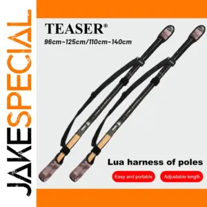 Fishing Rod Socks with Adjustable Lengths