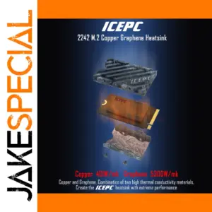 iCEPC M.2 NVME 2242 SSD Heatsink