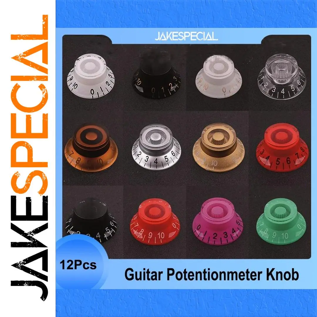 Set of 12 Vintage Guitar Speed Control Knobs 1 Set of 12 Vintage Guitar Speed Control Knobs