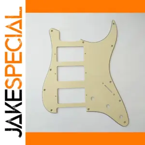 Cream HHH Humbucker Pickguard for Electric Guitar