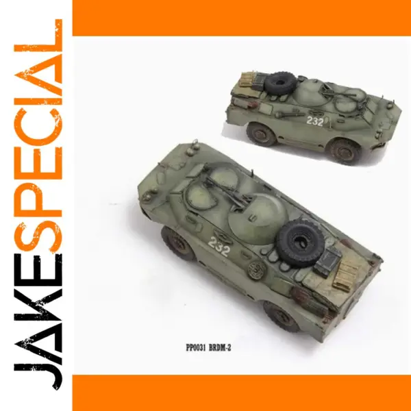 1/72 Scale Soviet BRDM-2 Armored Vehicle Model