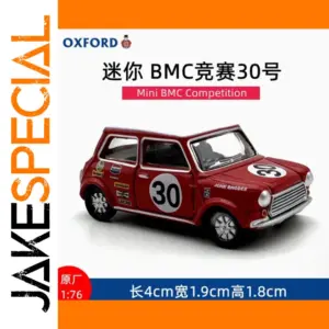 OXFORD 1:76 Mini BMC Competition Diecast Model