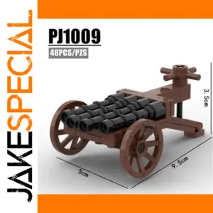 Historical Model Cannon Micro Building Block Set