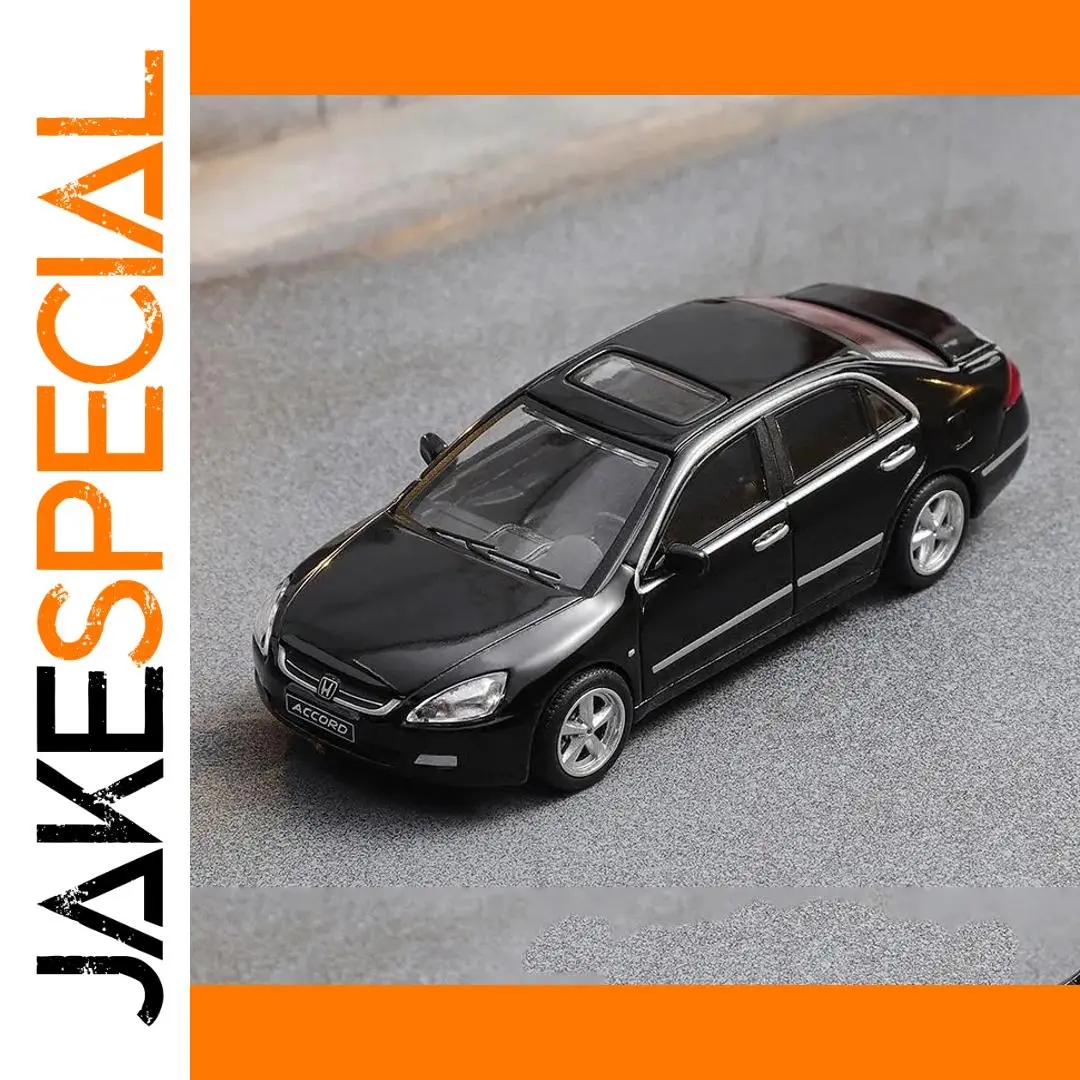 1:64 Scale Black Diecast Model 2003 Honda Accord 1 1:64 Scale Black Diecast Model 2003 Honda Accord