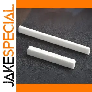 Bone Nut and Saddle for 6-String Classical Guitar