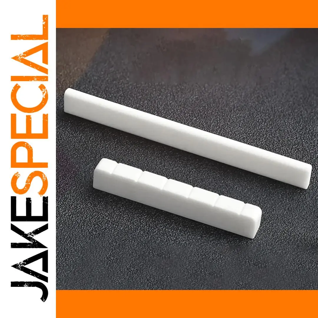 Bone Nut and Saddle for 6-String Classical Guitar 1 Bone Nut and Saddle for 6-String Classical Guitar