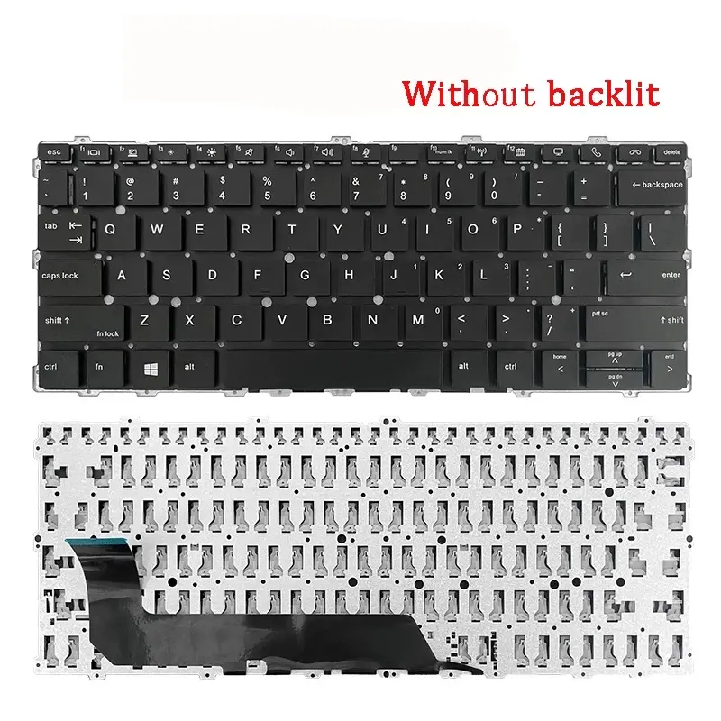 HP EliteBook X360 Keyboard Replacement Black 2 HP EliteBook X360 Keyboard Replacement Black - Image 2