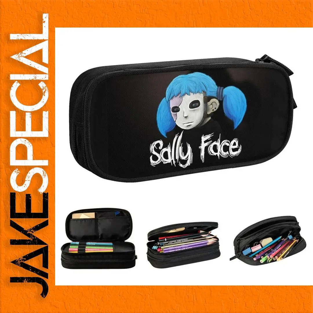 Sally Face Novelty Pencil Case for School 1 Sally Face Novelty Pencil Case for School
