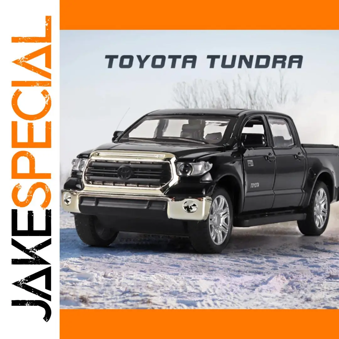 1:32 Scale Black Toyota Tundra Diecast Model 1 1:32 Scale Black Toyota Tundra Diecast Model
