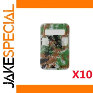 Camouflage Handheld Shield Set for Building Figures