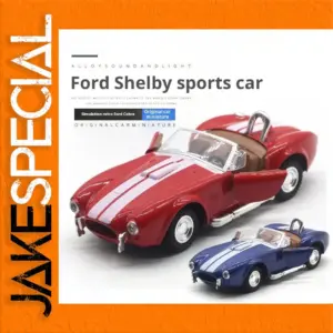 1:32 Scale Classic Shelby Cobra Diecast Model
