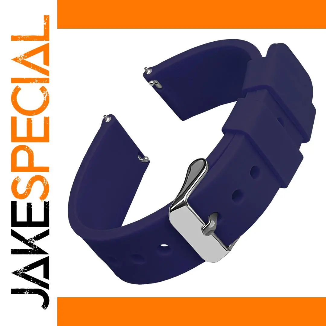 Silicone Watch Bands for Samsung Galaxy & More 1 Silicone Watch Bands for Samsung Galaxy & More