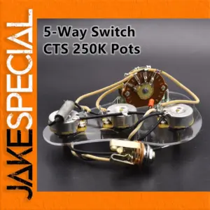 SSS Single Pickups Loaded Guitar Wiring Harness