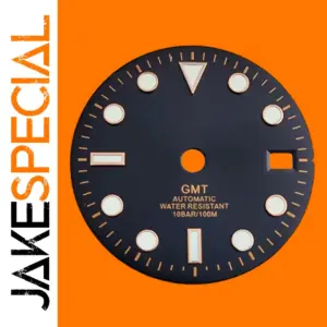28.5mm GMT Watch Dial for NH34 NH35 Movement