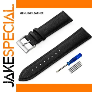Genuine Leather Watch Band 12mm to 24mm