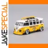 VW T1 Bus Diecast Model in Yellow and White