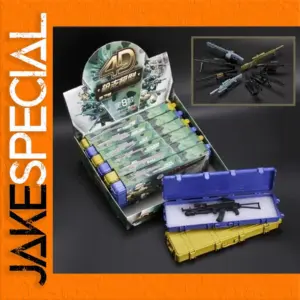 8-Box Set of Assembled Plastic Gun Models