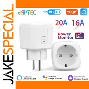 Tuya Smart Socket EU 16A 20A Wifi Plug