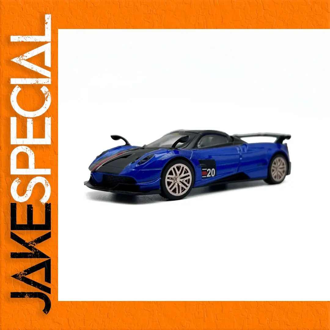 Vibrant Blue Alloy Car Model Collector's Item 1 Vibrant Blue Alloy Car Model Collector's Item
