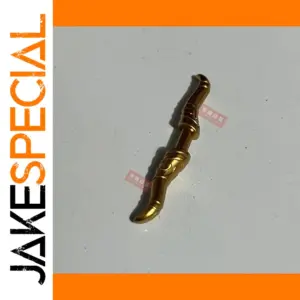Medieval Style Gold Sword Accessory for Figures