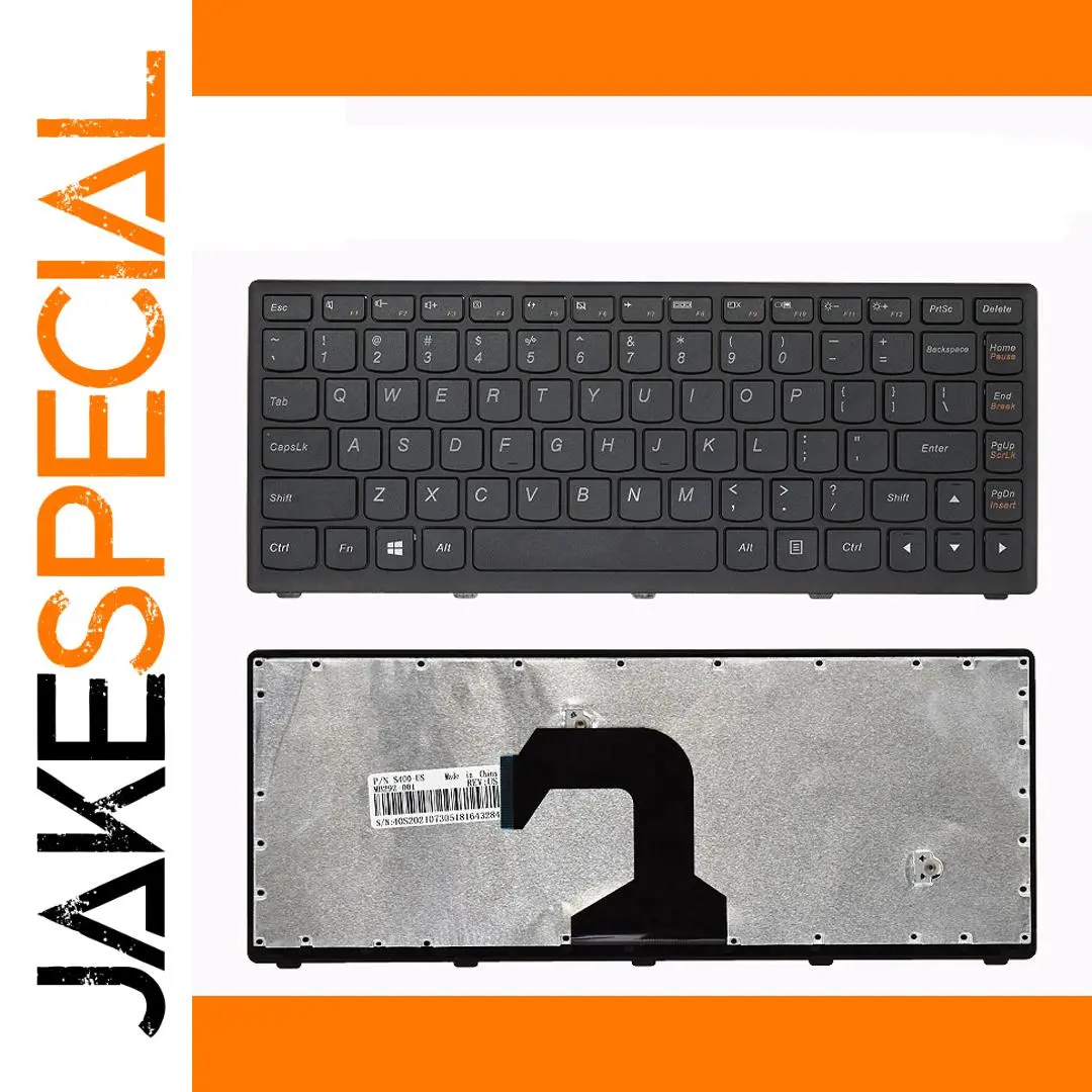 Lenovo Ideapad Black Keyboard QWERTY Layout 1 Lenovo Ideapad Black Keyboard QWERTY Layout