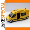 1:76 Scale Yellow Sprinter Diecast Model Van
