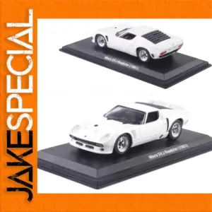 1981 MIURA SV Diecast Model in White