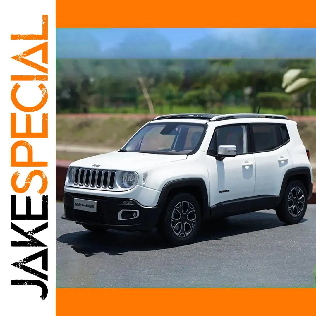 1:18 Scale Gac Jeep Renegade Model White 1 1:18 Scale Gac Jeep Renegade Model White