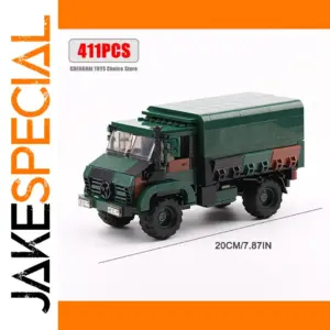 Military Armored Truck Building Block Set 411PCS