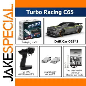 Turbo Racing 1:76 Drift RC Car C65 Model