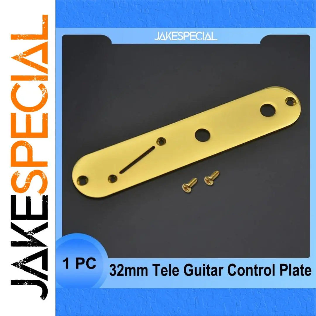 32mm Steel Tele Control Plate for Telecaster 1 32mm Steel Tele Control Plate for Telecaster