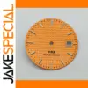 31.8mm Orange Watch Dial for NH35 NH36 NH38
