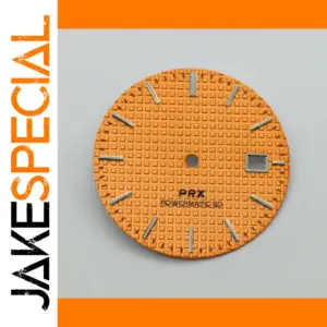 31.8mm Orange Watch Dial for NH35 NH36 NH38