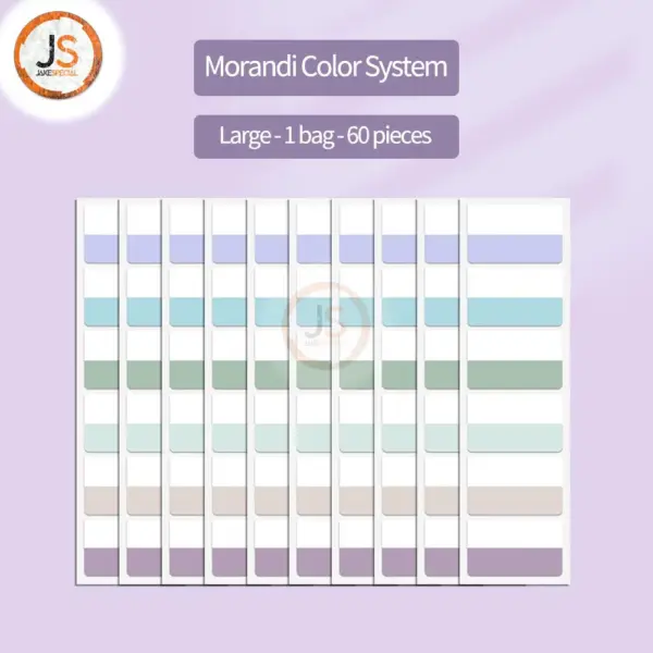 Self-Adhesive Sticky Notes Set in Pastel Colors - Image 9