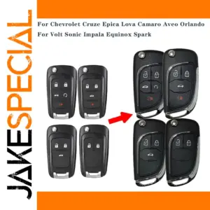 Chevrolet Key Shell for Cruze Camaro Volt