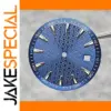 33.5mm Blue Watch Dial for NH35/NH36/4R/7S