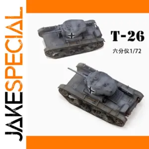 1/72 Scale T-26 Tank Model 1933 Collectible