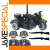 WW2 Germany Military Motorcycle Building Set