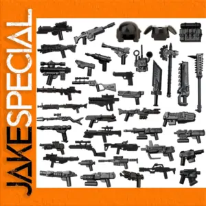 Military Wars Galaxy Weapons Building Blocks Set